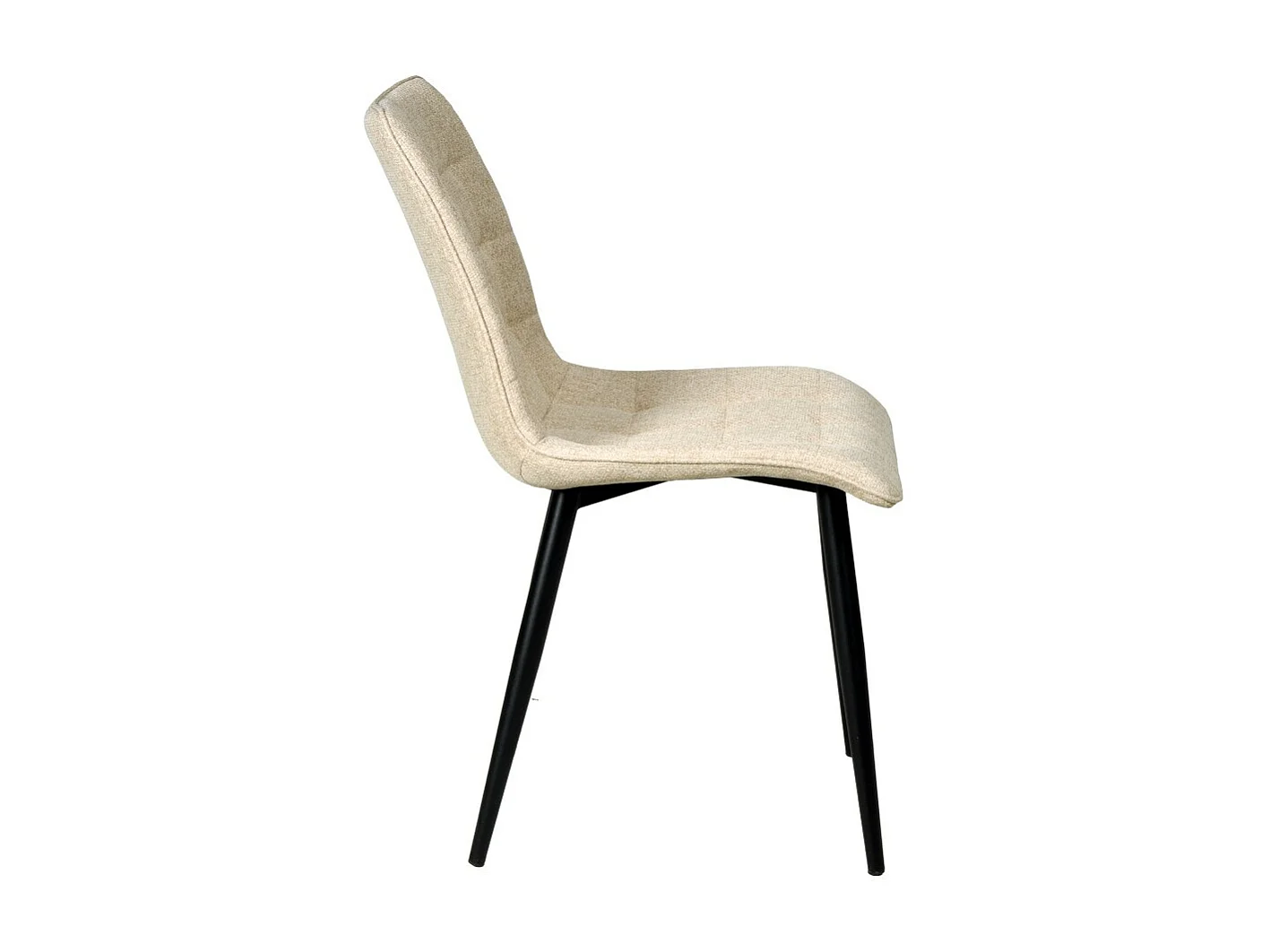 Lot de 4 chaises de salle à manger MUSE/ Beige