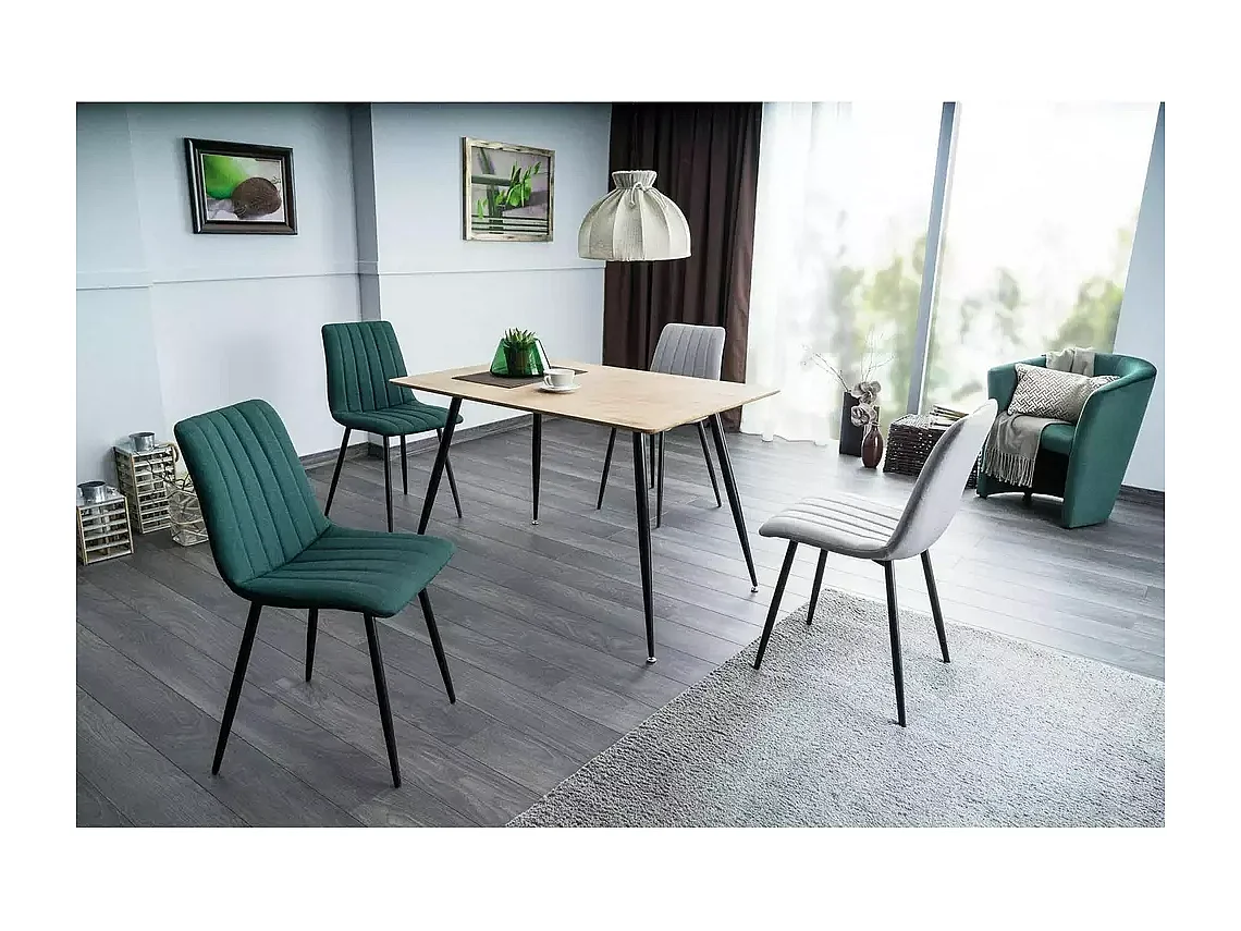 Esstisch Remus (80x120)/Beige