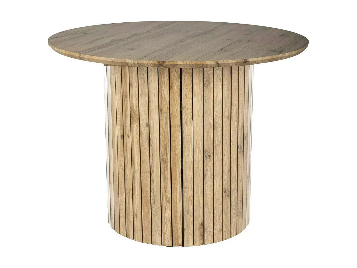 Table à manger Socrat (o120x76)/Marron