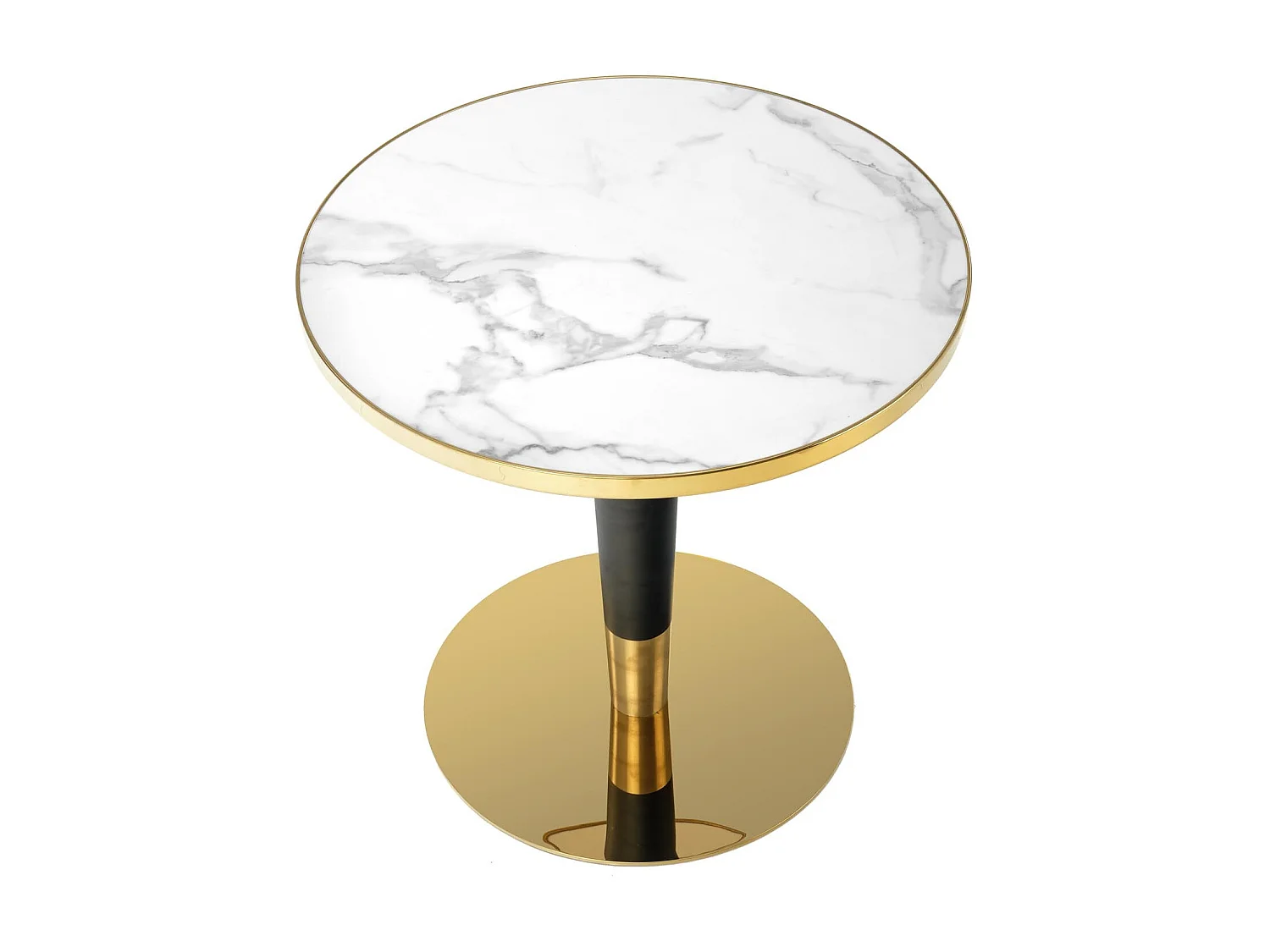 Table à manger Socrat (o120x76)/Marron