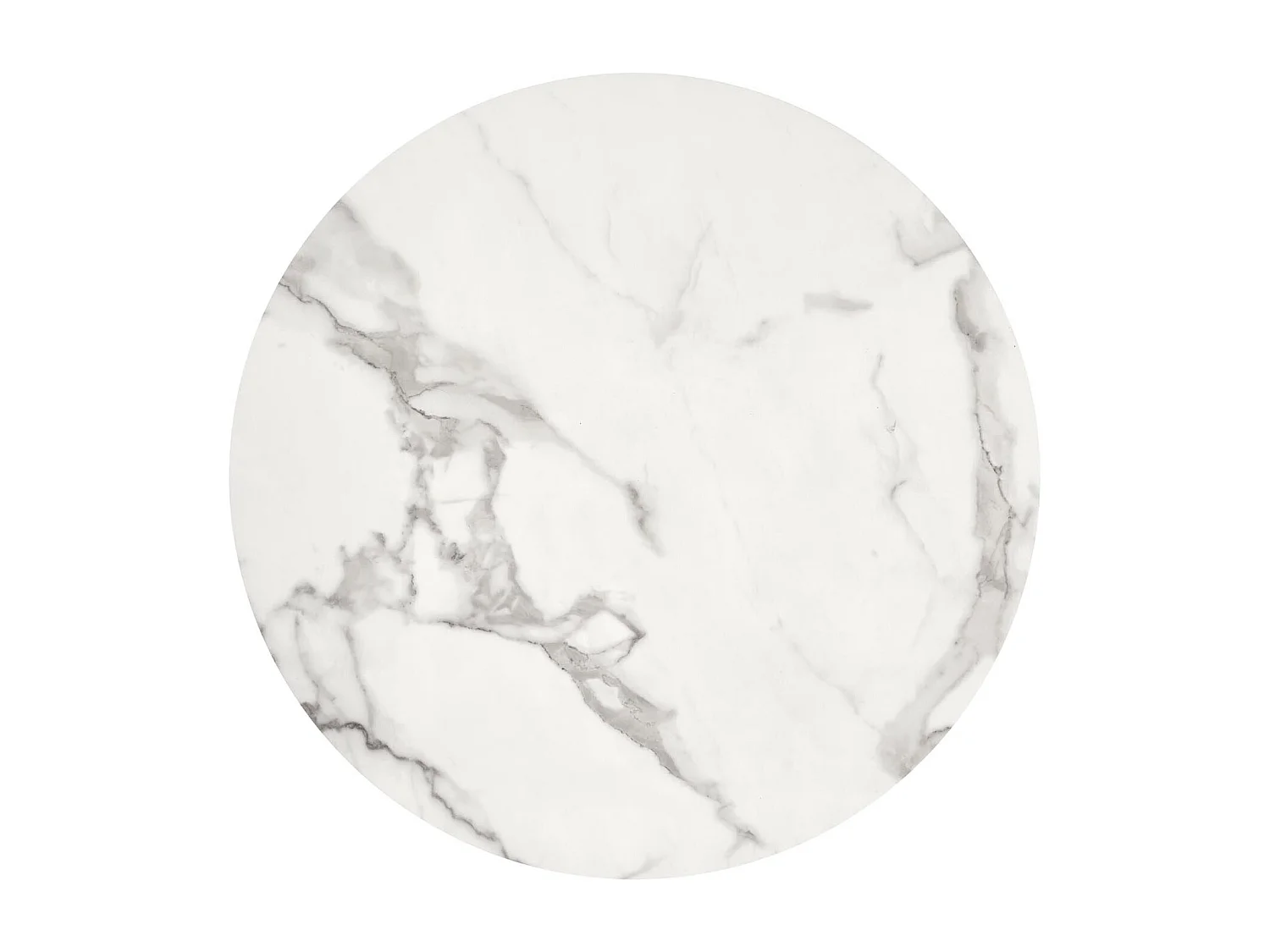 Table à manger Socrat (o120x76)/Marron