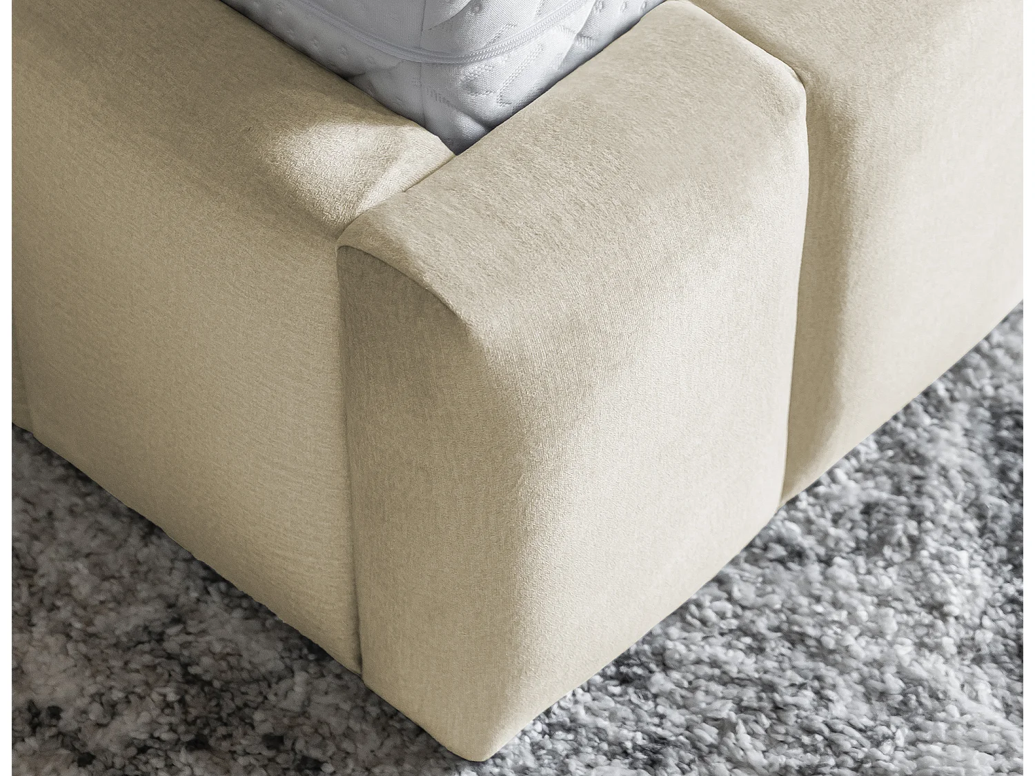 Lit Hero S-140x200/Tissu/Beige