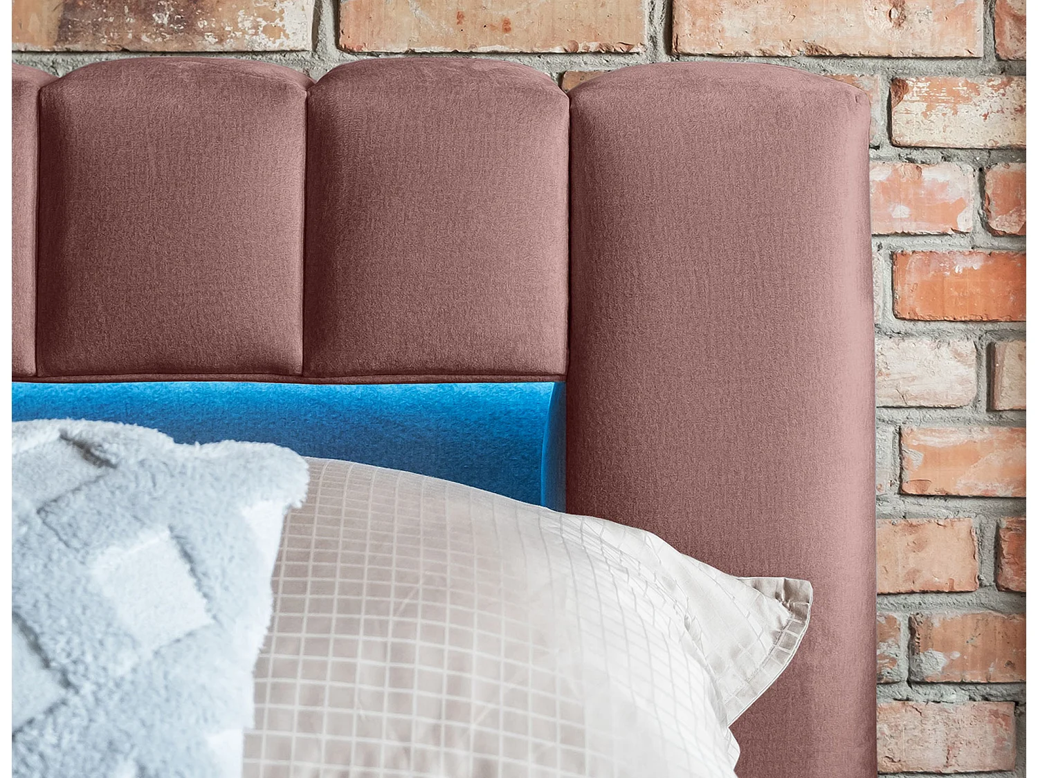 Lit Hero M-160x200/Tissu/Rose