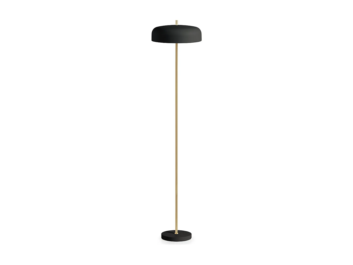 Lampada da tavolo moderna Taich.i-h.45 cm-2x e27 40w-on&off-acciaio-nero e oro-ip20
