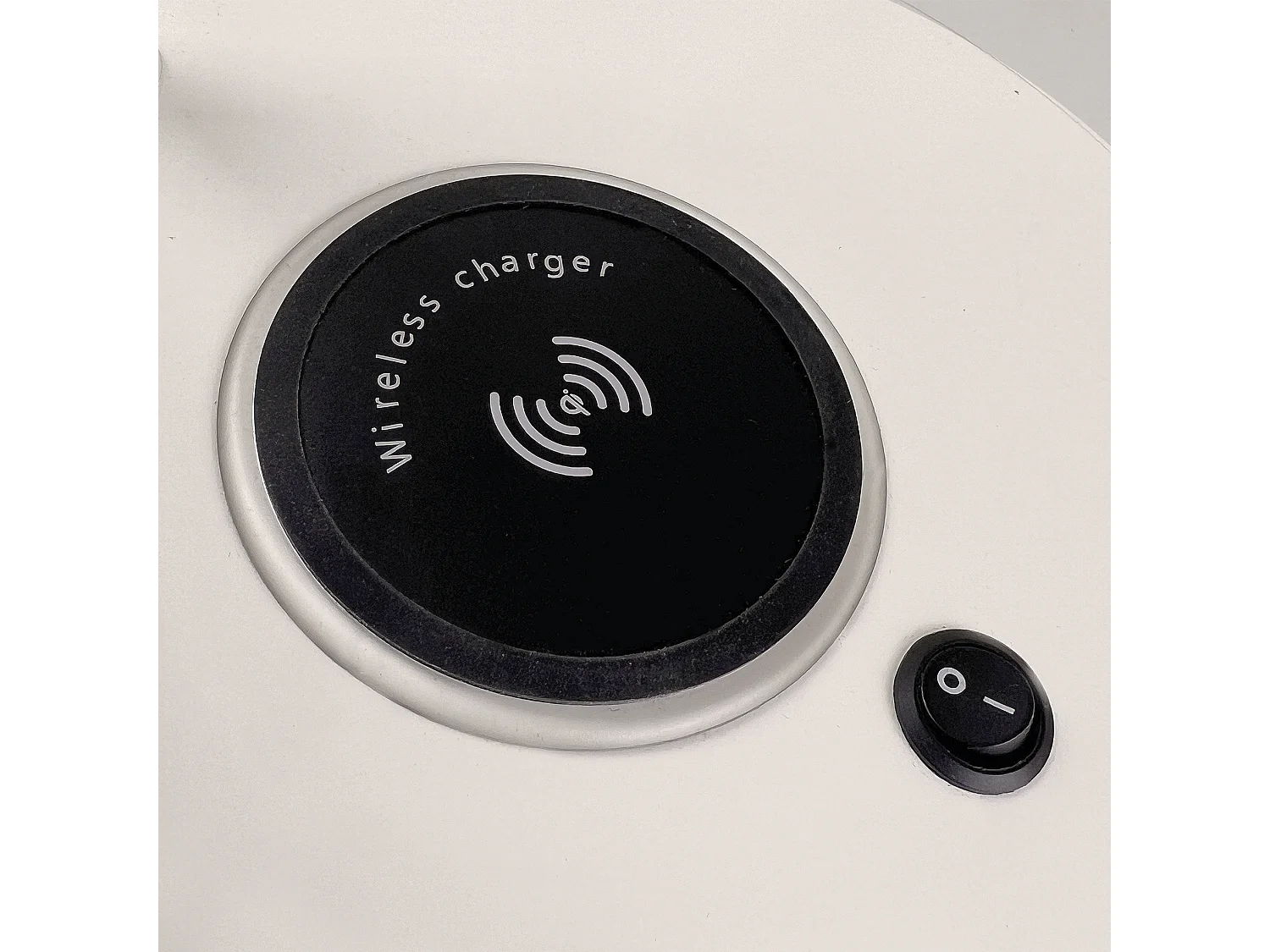 VALAN tafellamp klassieke en moderne stijl - Hoogte 35 cm - E27 60W - IP20 - 350º - oplaadbasis - 1,5 meter kabel - aan&uit - staal en hout - mokka