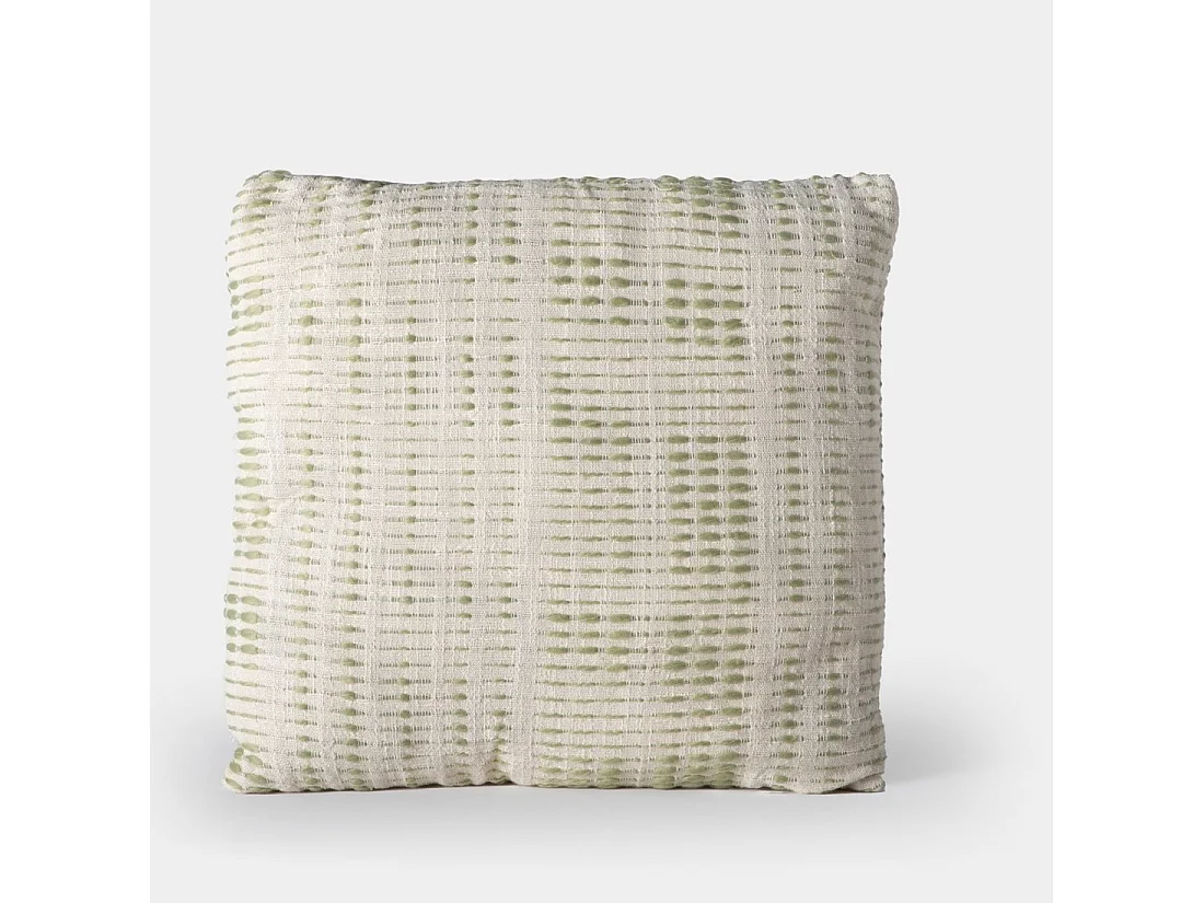 Coussin en tissu vert 45x45 cm-Setur