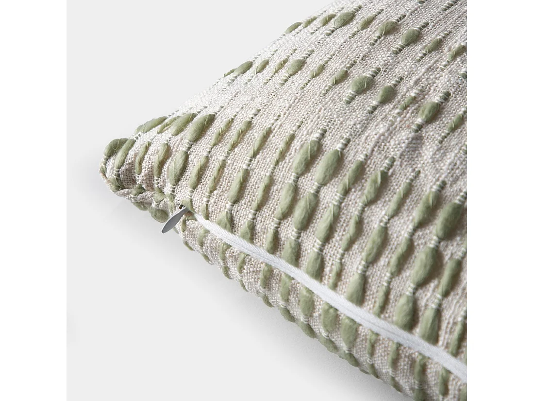 Coussin en tissu vert 45x45 cm-Setur