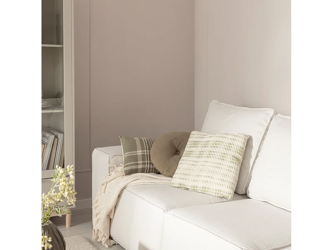 Coussin en tissu vert 45x45 cm-Setur