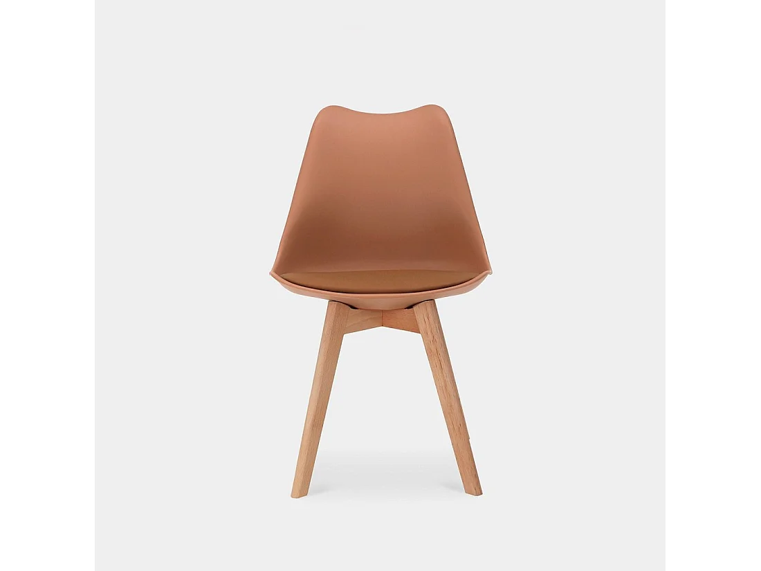 Packs 4 sillas Terracota 48 x 82 cm