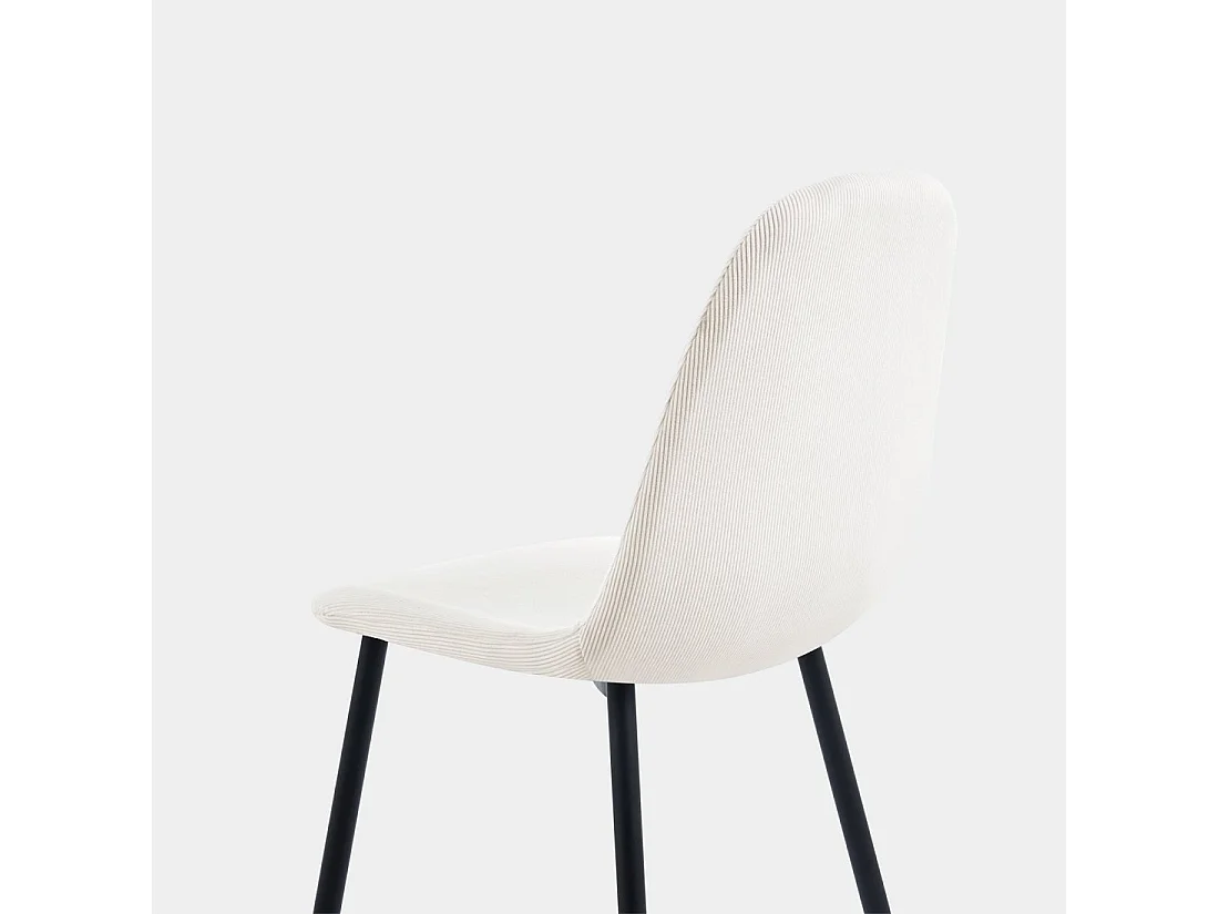 Packs 4 sillas Blanco 44 x 84 cm