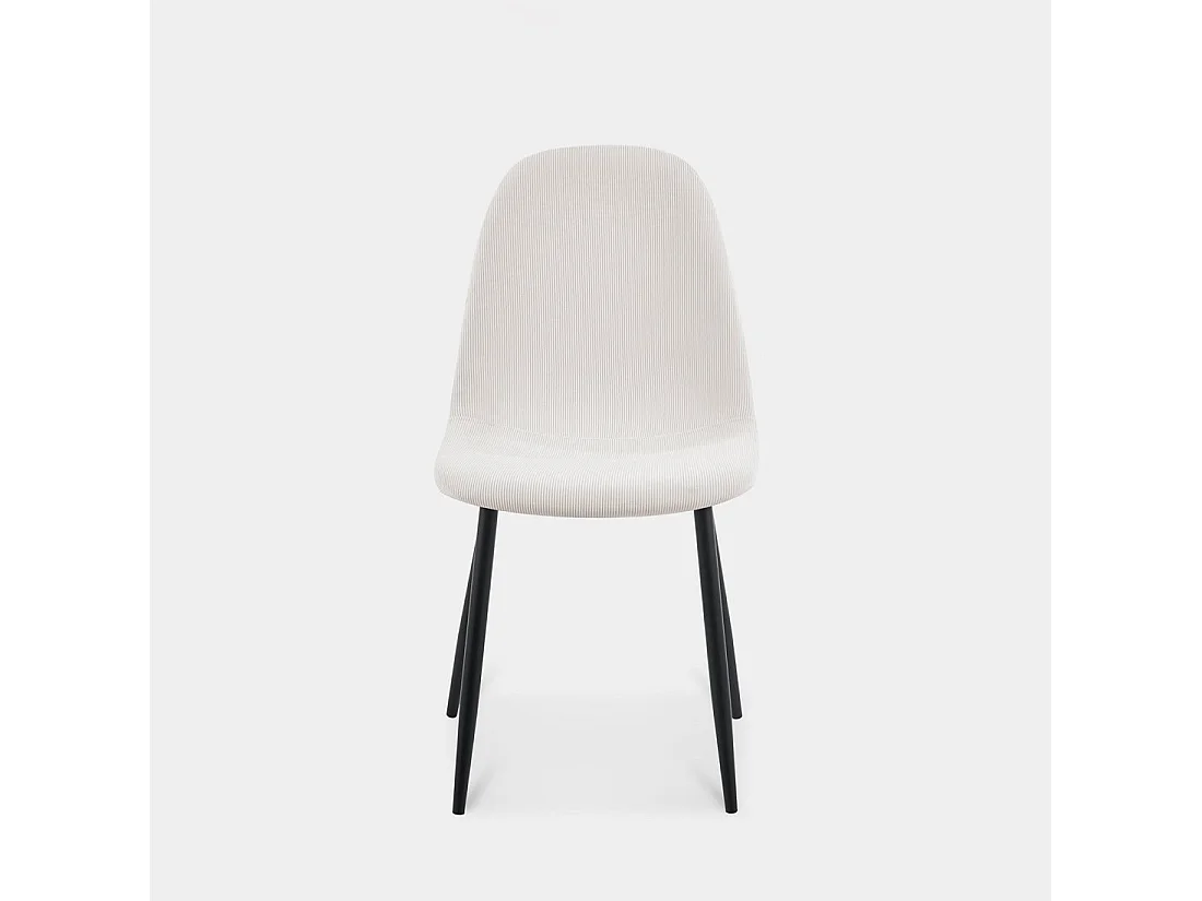 Packs 4 sillas Blanco 44 x 84 cm