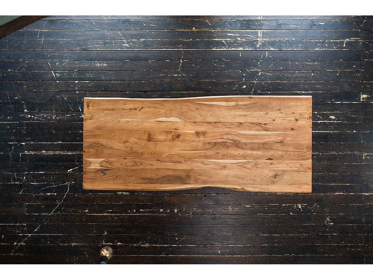 Table - marron Bois - 220 x 100 cm - WOODY