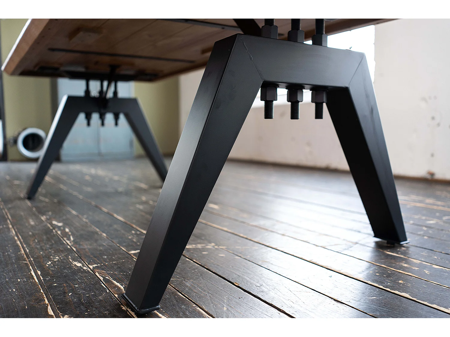 Esstisch - Braun Holz - 260 x 100 cm - REY