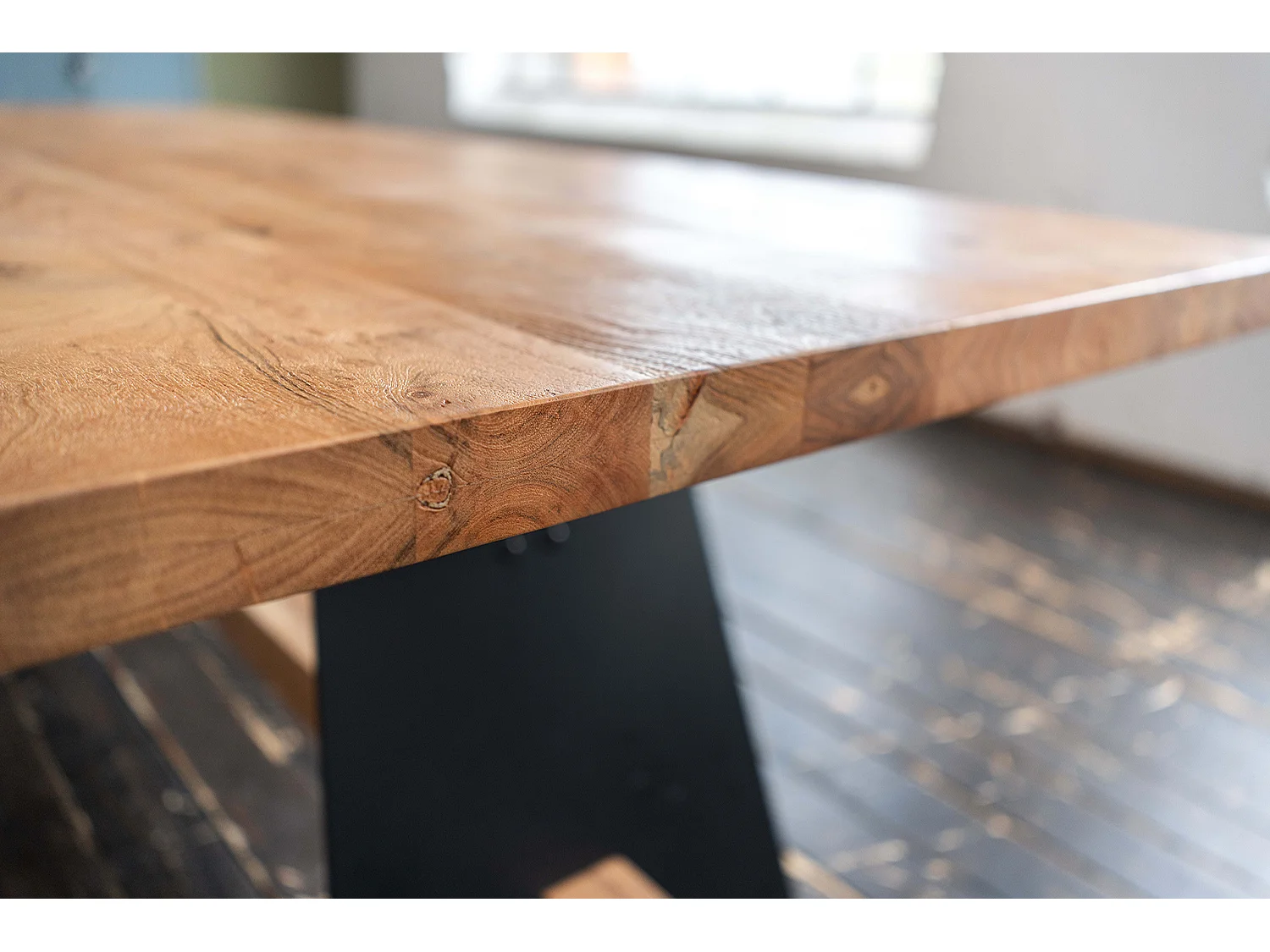 Table - marron Bois - 260 x 100 cm - ARBORIO