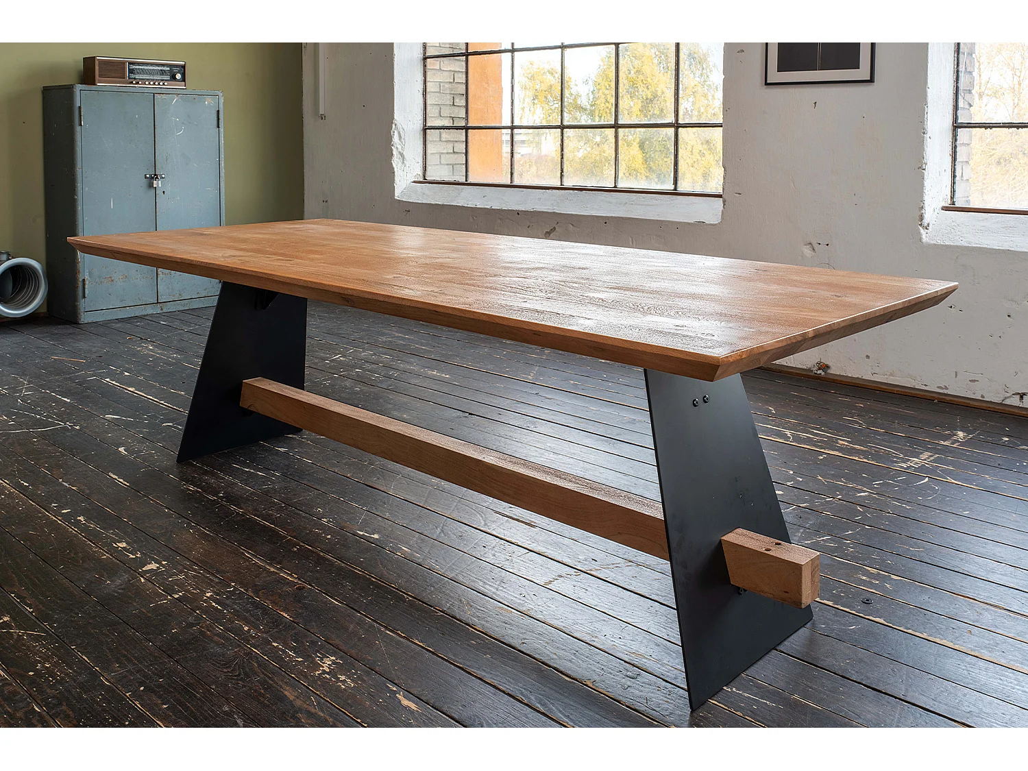 Esstisch - Braun Holz - 200 x 100 cm - ARBORIO