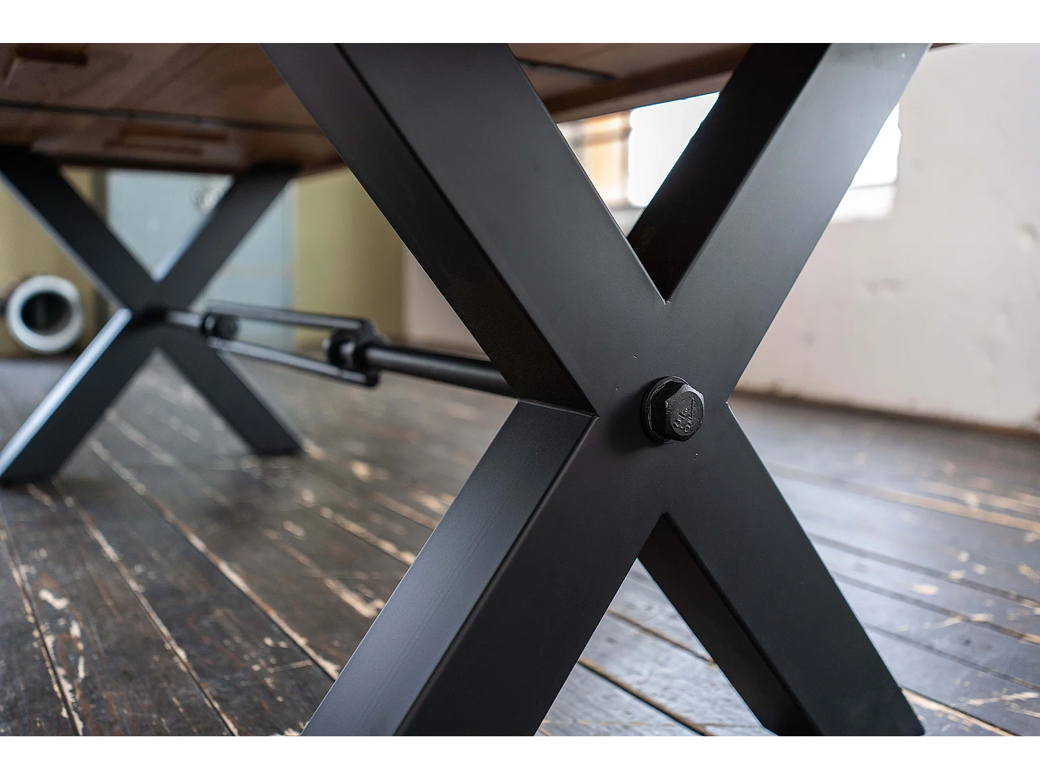 Eettafel - Bruin Hout - 300 x 100 cm - PALO