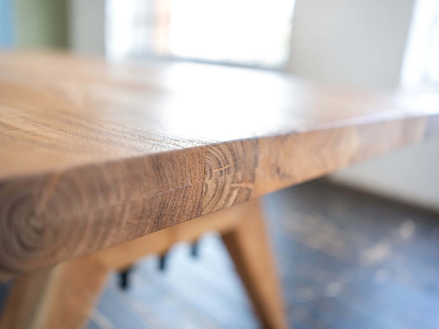 Mesa - marrón Madera - 260 x 100 cm - WOODY