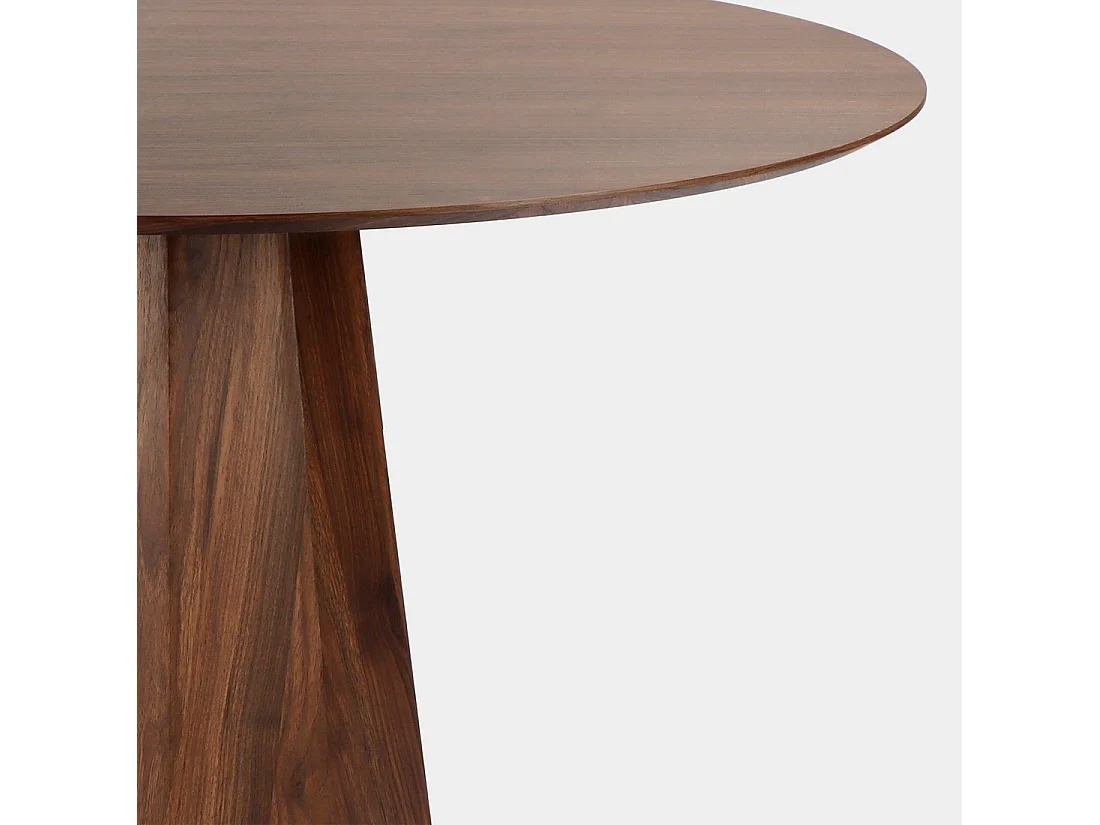 Mesa fija de Madera Nogal 76 x 120- Olivier