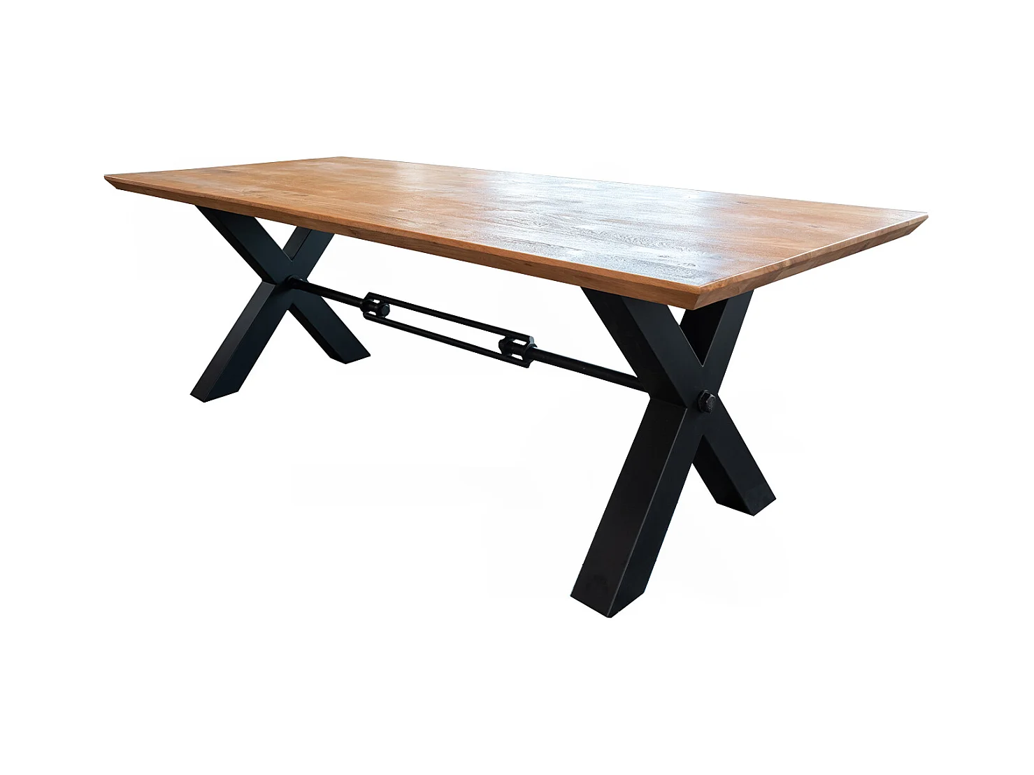 Esstisch - Braun Holz - 220 x 100 cm - PALO