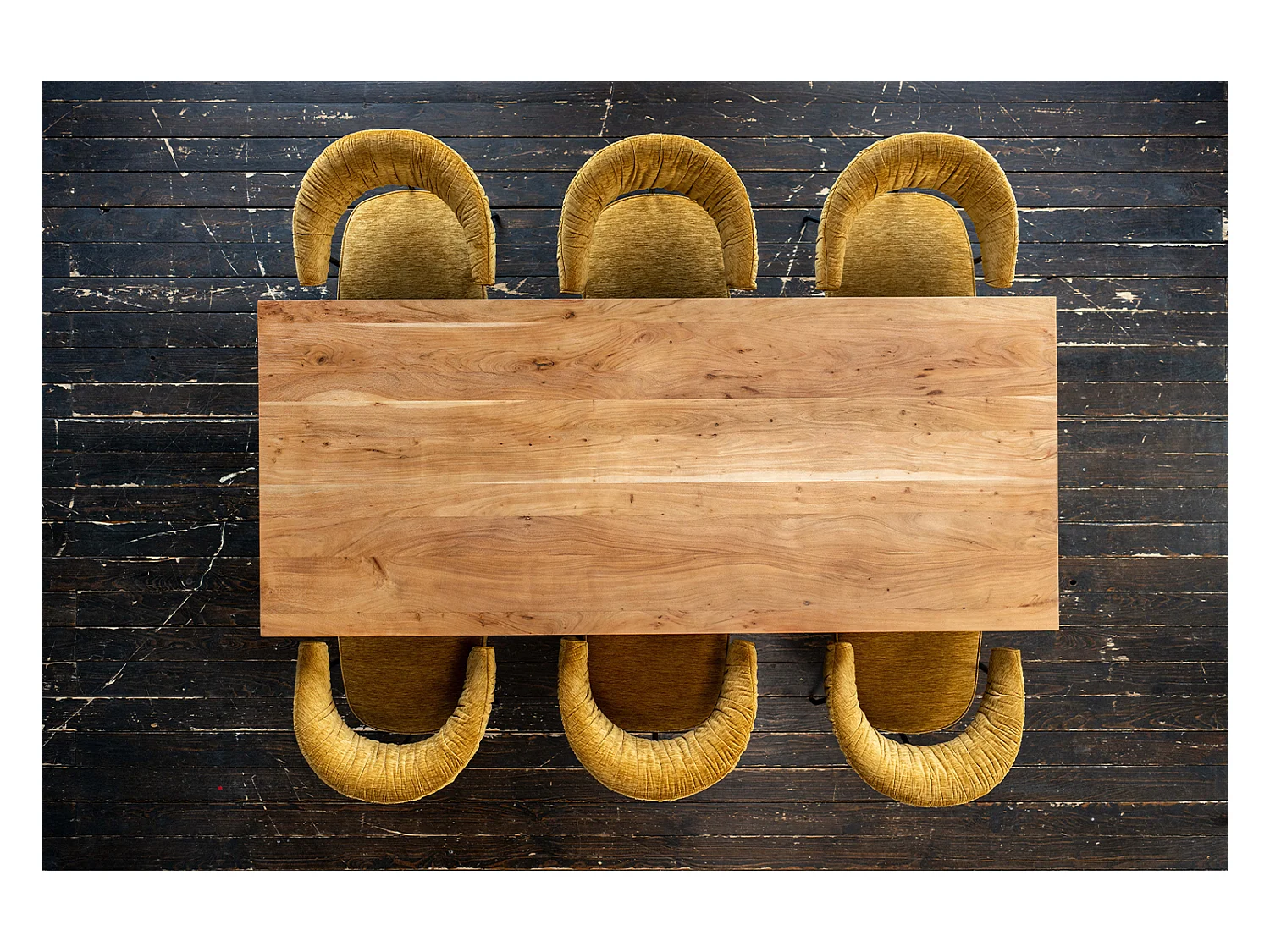 Esstisch - Braun Holz - 220 x 100 cm - PALO