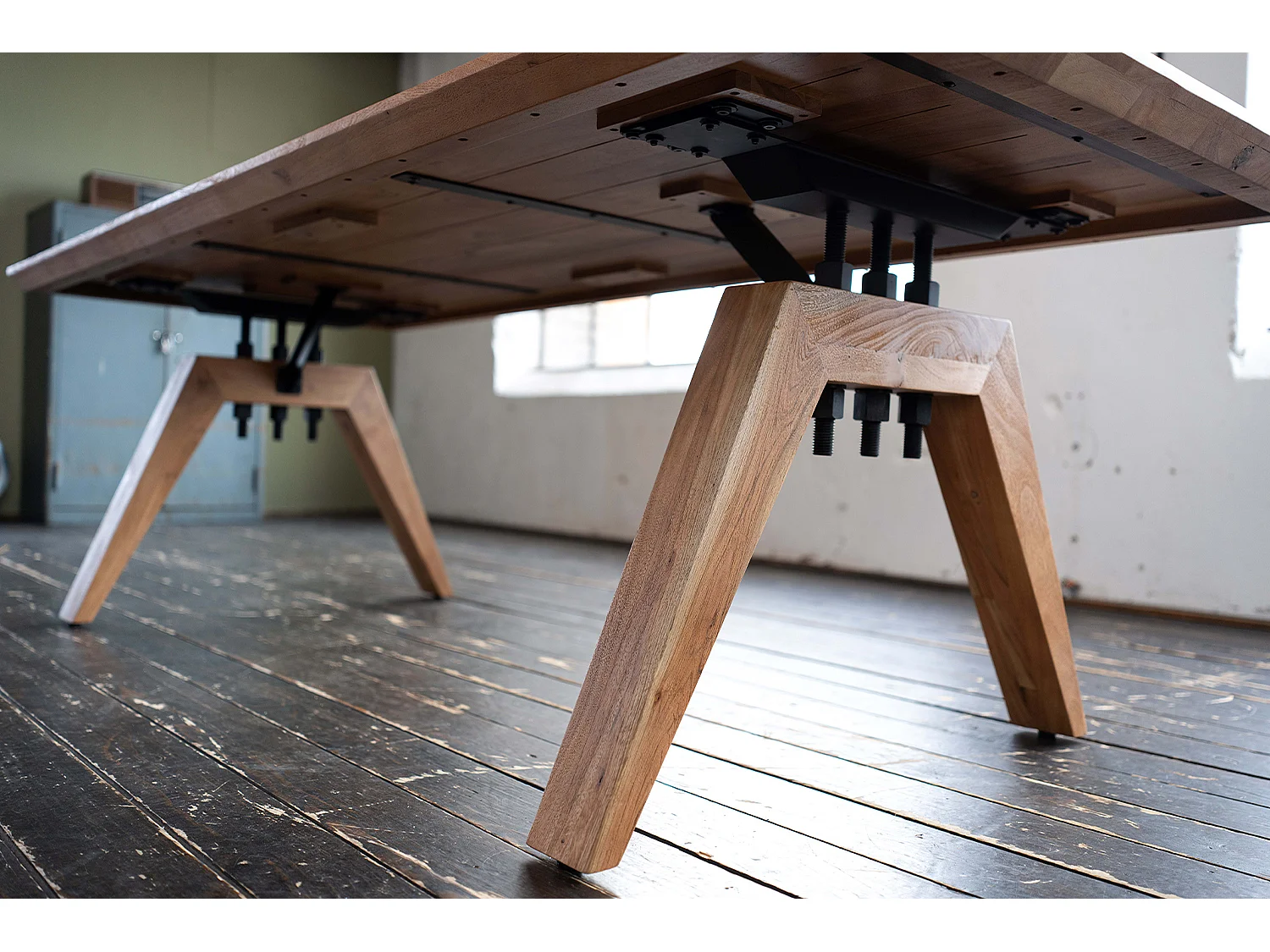 Tavolo - marrone Legno - 220 x 100 cm - WOODY