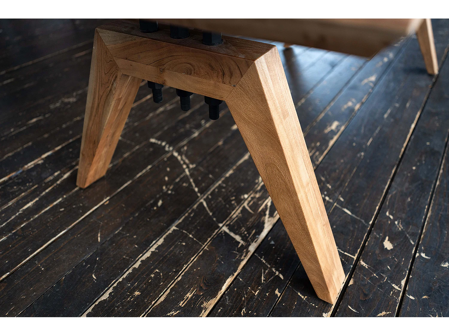 Tavolo - marrone Legno - 220 x 100 cm - WOODY