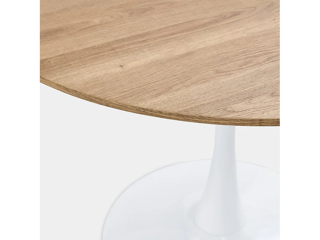 Mesa fija de Madera Natural 73 x 100- Cory