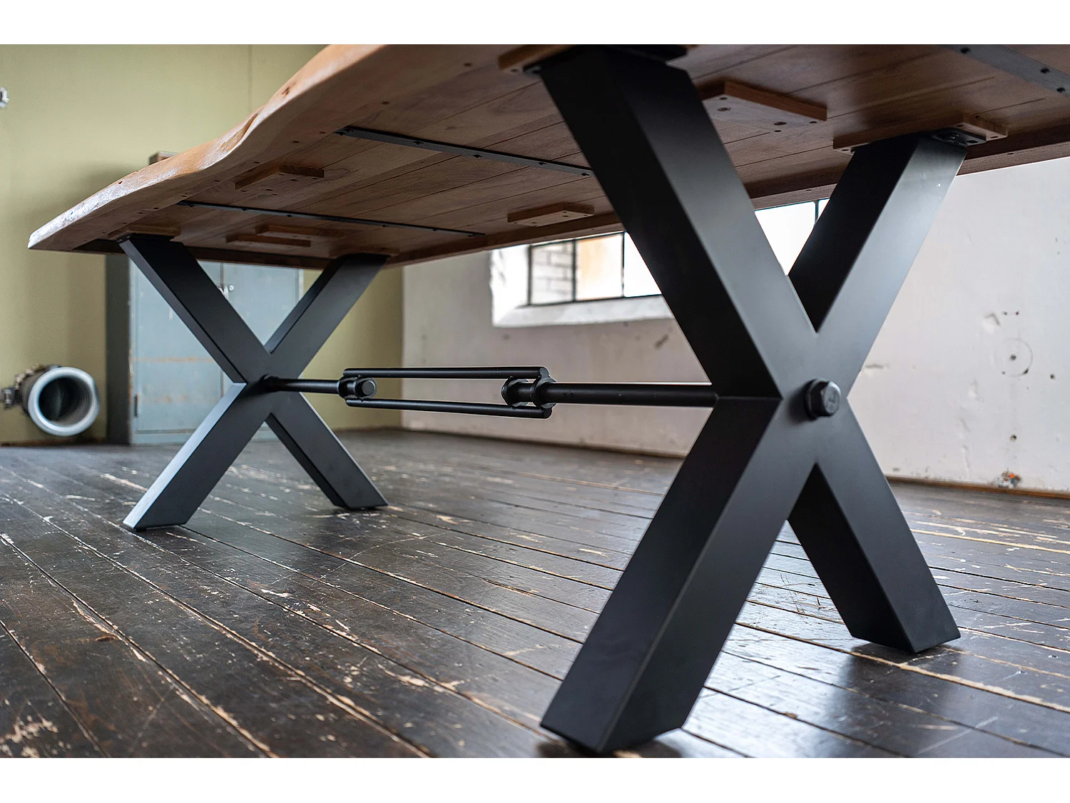 Table - marron Bois - 220 x 100 cm - PALO
