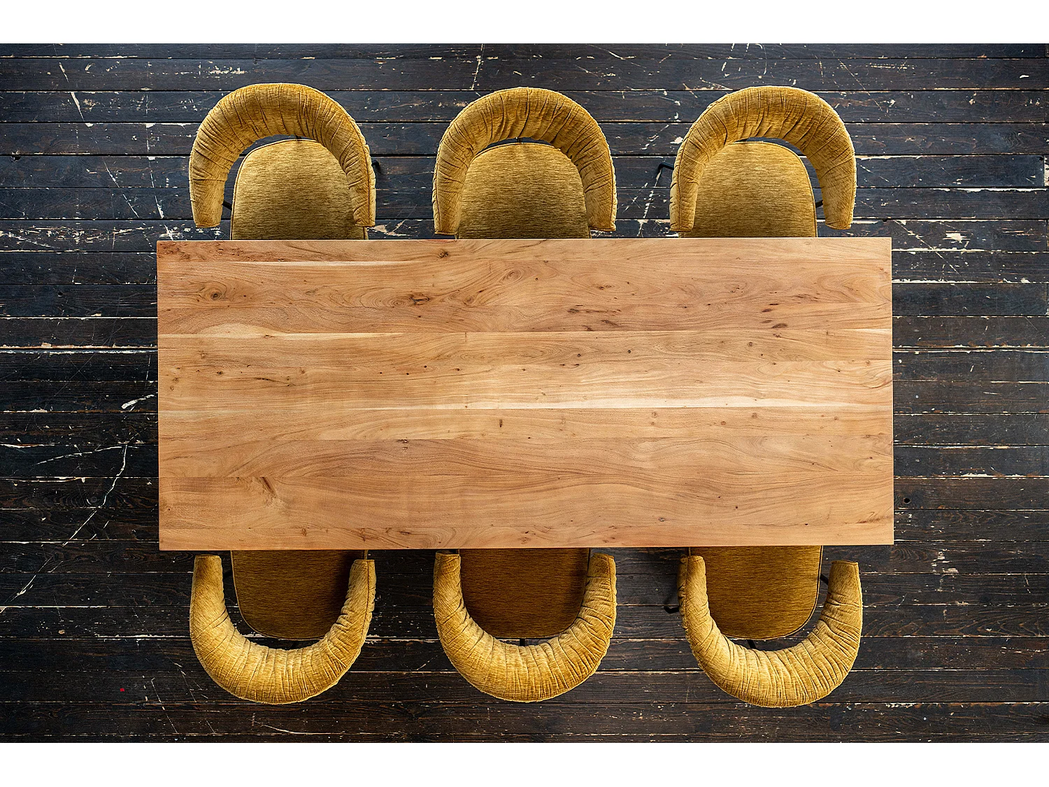 Table - marron Bois - 280 x 100 cm - ARBORIO