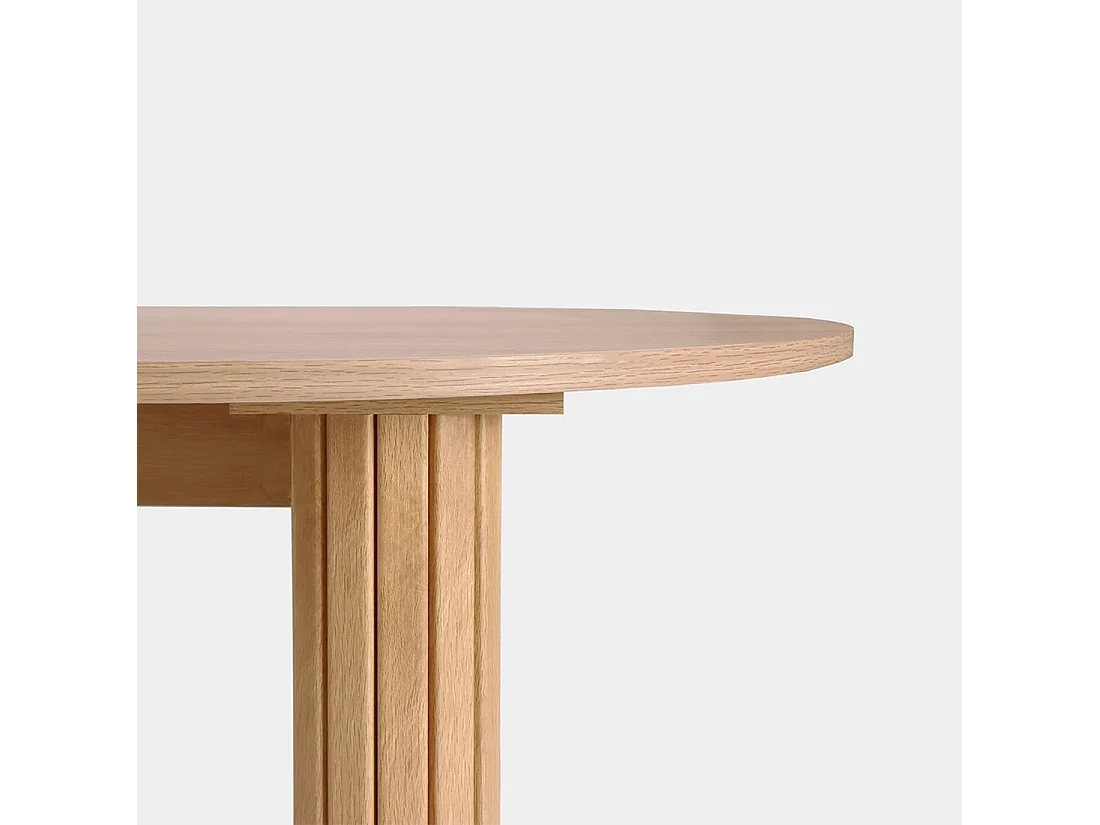 Mesa fija de Madera Natural 75 x 200- Breda