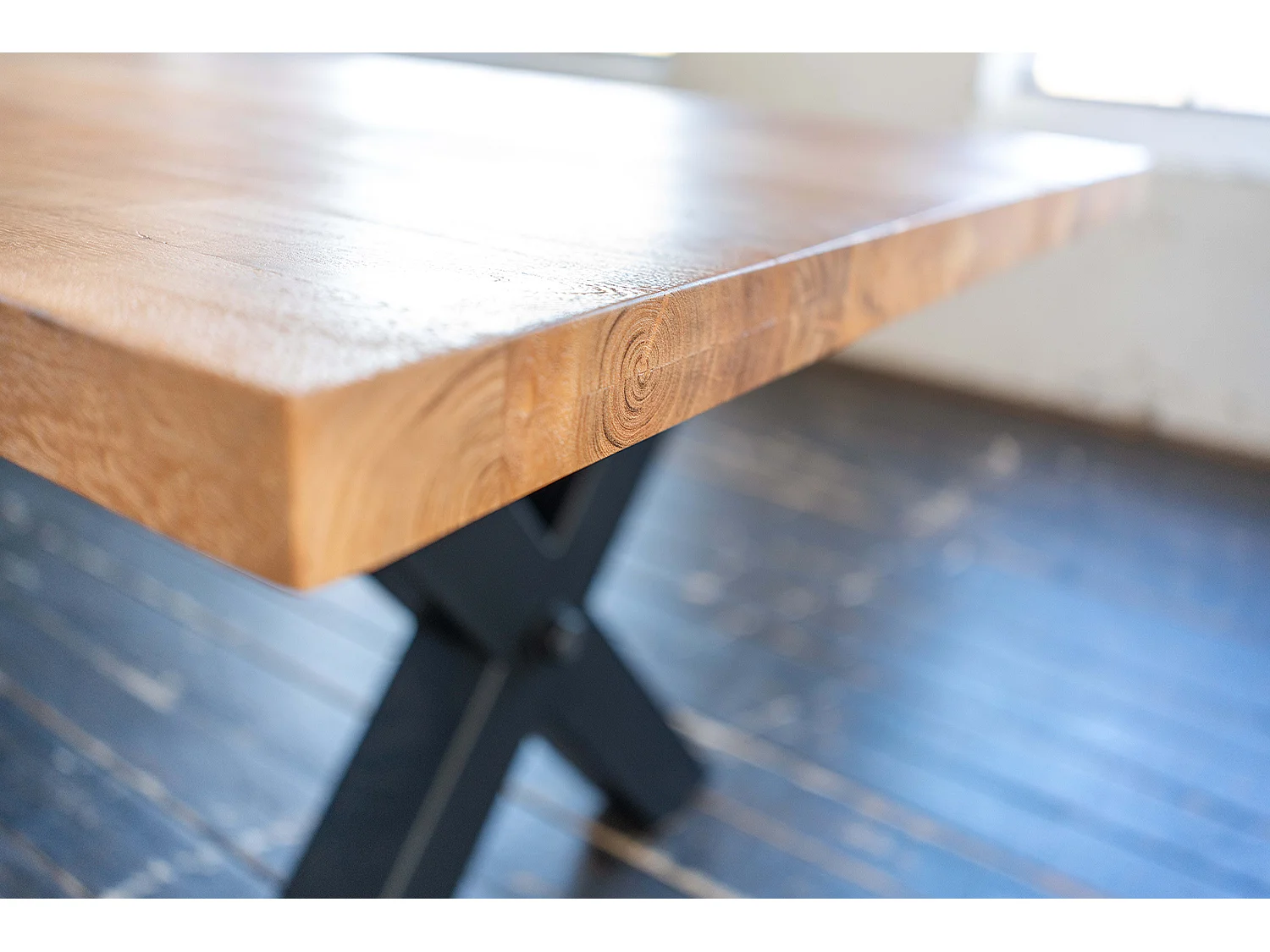 Table - marron Bois - 220 x 100 cm - PALO