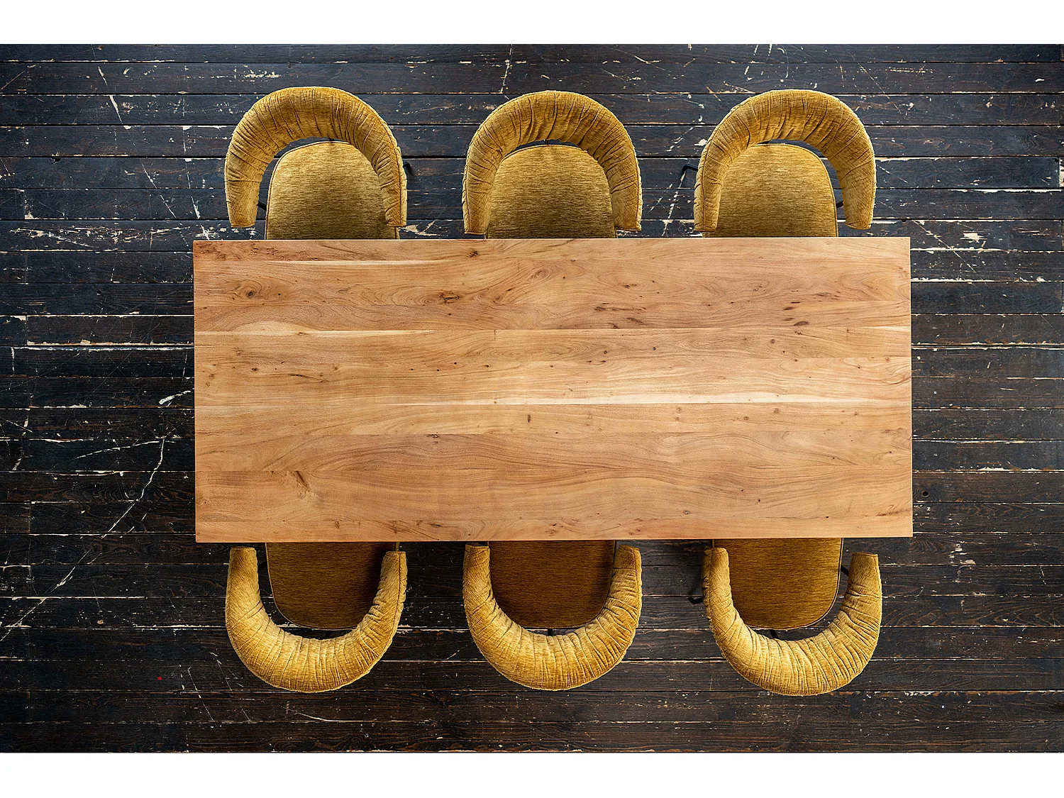 Table - marron Bois - 220 x 100 cm - PALO