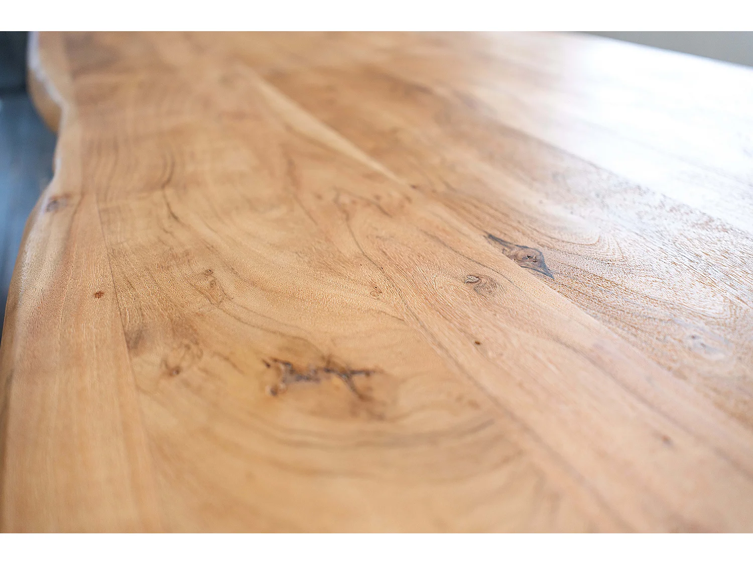 Eettafel - Bruin Hout - 240 x 100 cm - REY