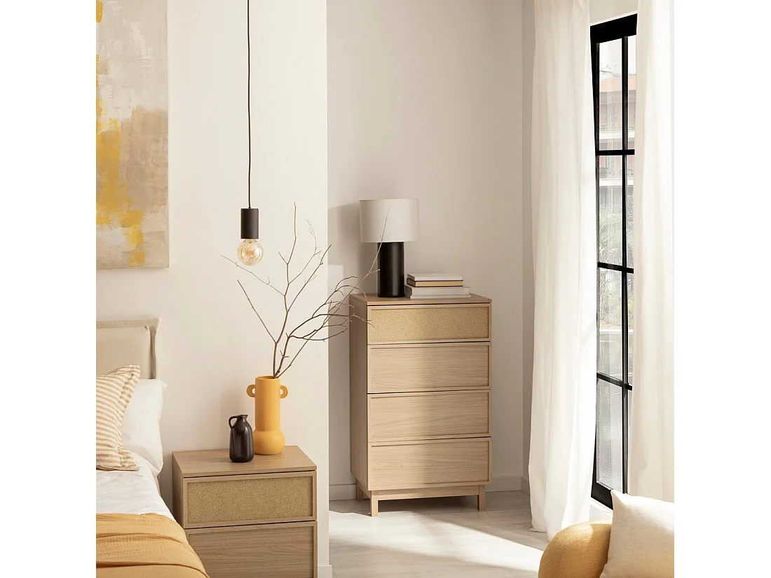 Cajonera de Fibra natural Natural 100 x 60- Bora