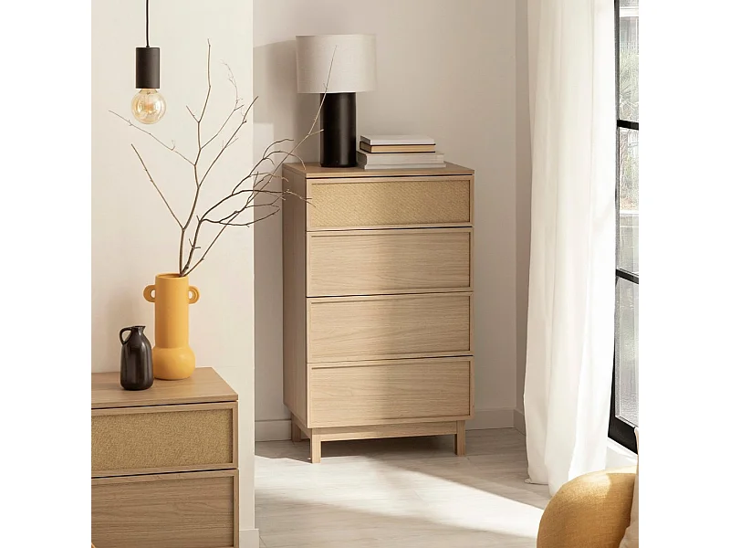 Cajonera de Fibra natural Natural 100 x 60- Bora