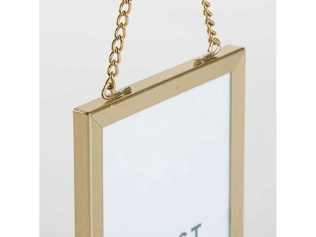 Marco de fotos de Metal Dorado 16 x 11- Kin