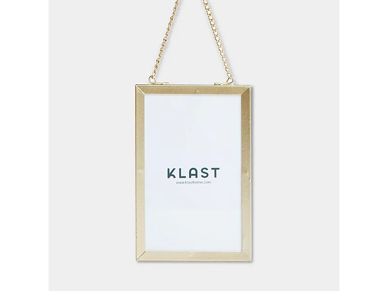 Marco de fotos de Metal Dorado 16 x 11- Kin