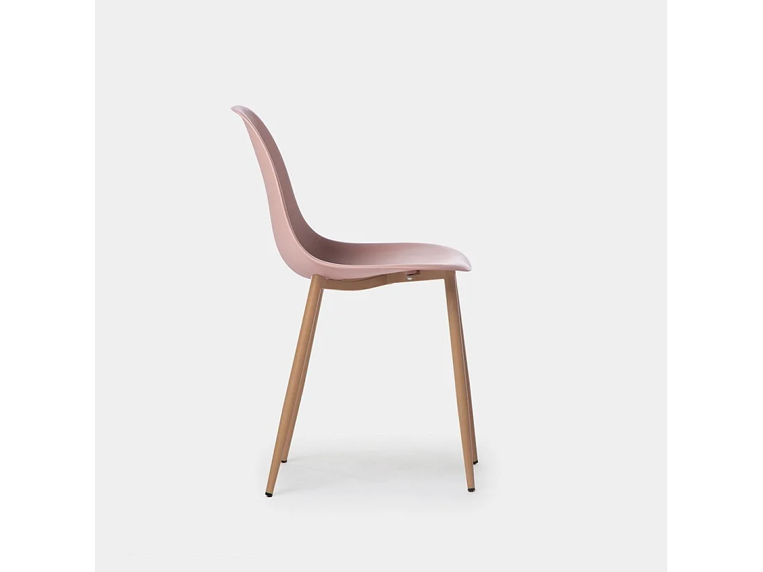 Silla de jardín de Plástico Rosa 80 cm x 45 cm- Nina