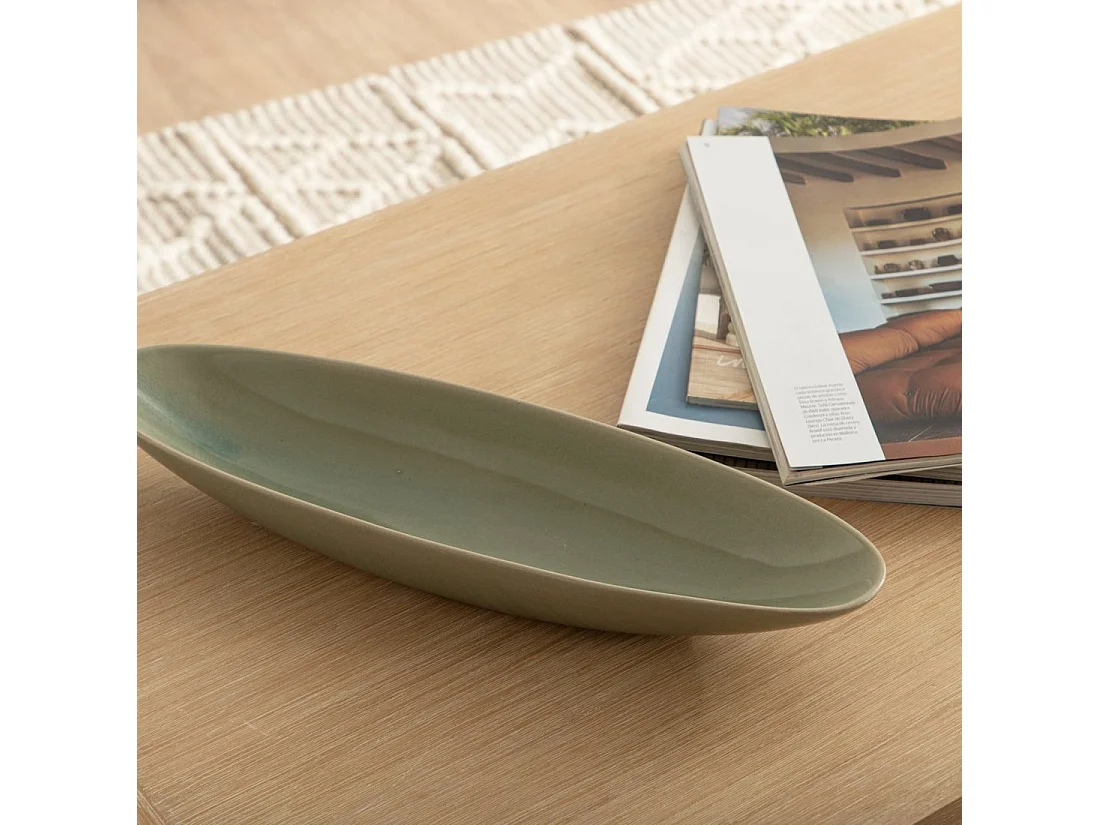 Bandeja de Cerámica Menta 5 x 40- Marea