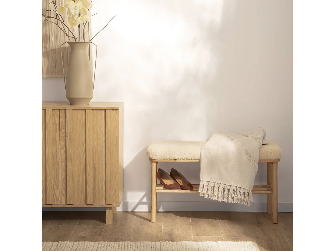 Plaid de Tela Beige 1 x 125- Vimu