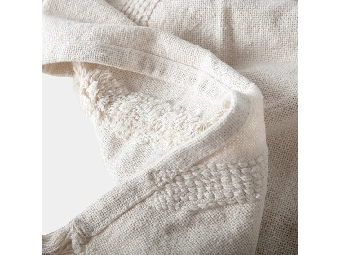 Plaid de Tela Beige 1 x 125- Vimu