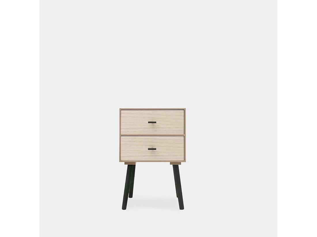 Mesita de noche 2 cajones