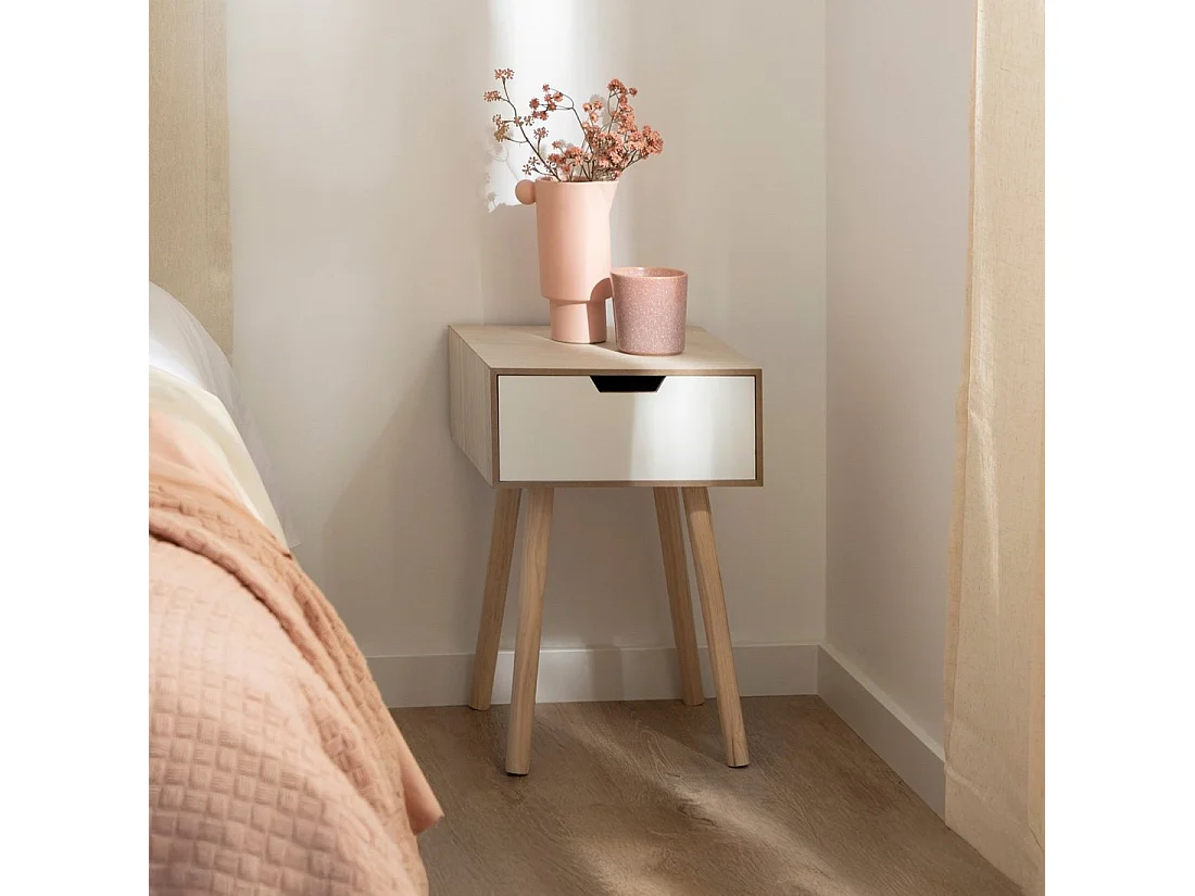 Mesita de noche 1 cajón