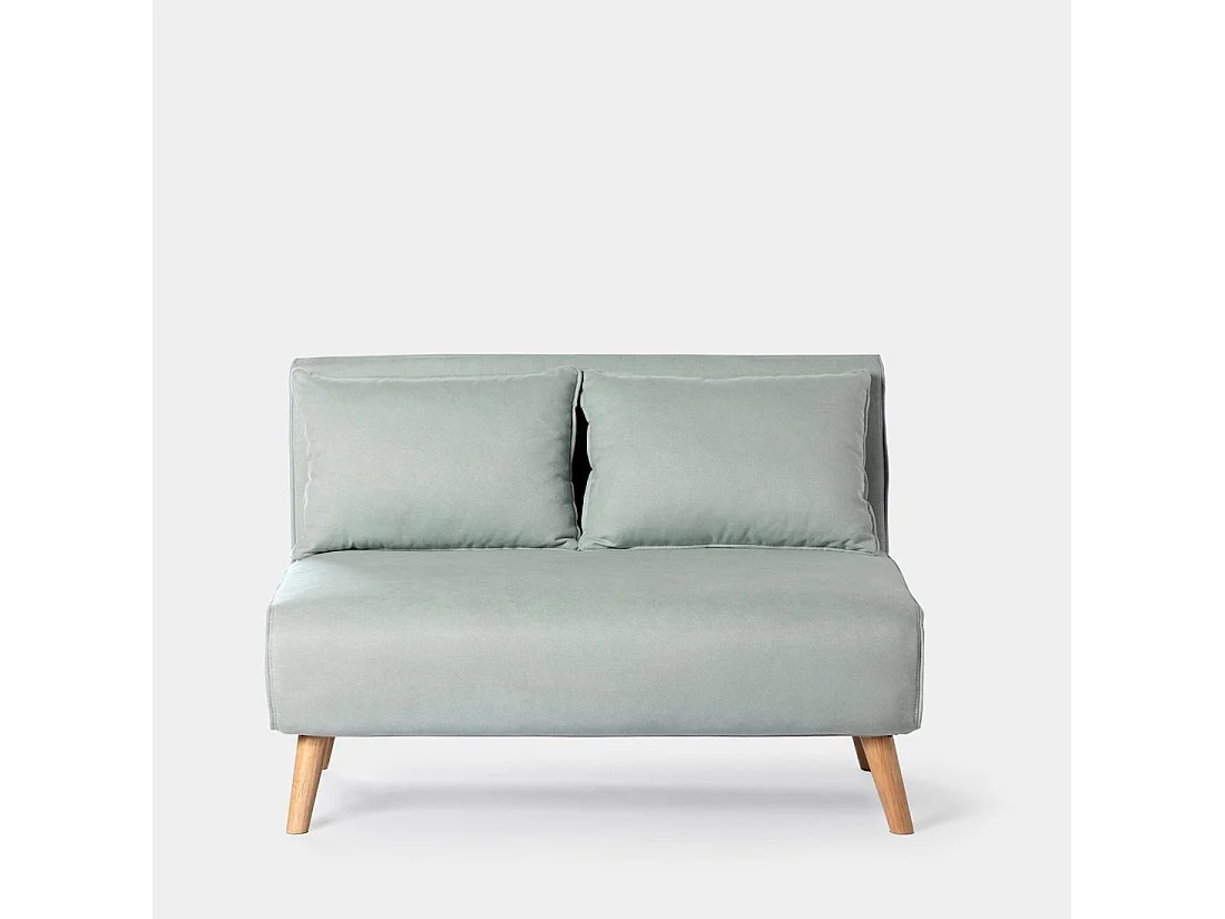 Sofá cama de Tela Aguamarina 79 x 117- Noa