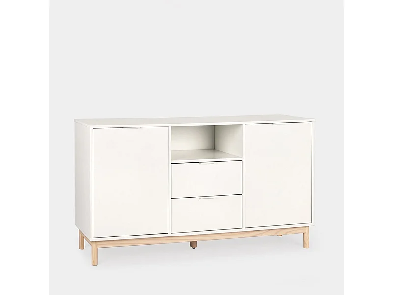 Aparador bajo de Lacado Blanco 78 x 150- Elian