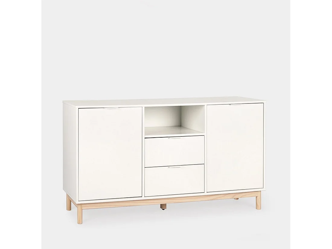 Aparador bajo de Lacado Blanco 78 x 150- Elian