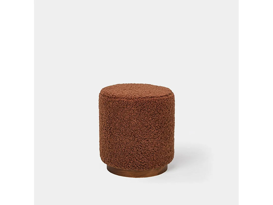 Puf de Borreguito Terracota 42 x 35- Arles