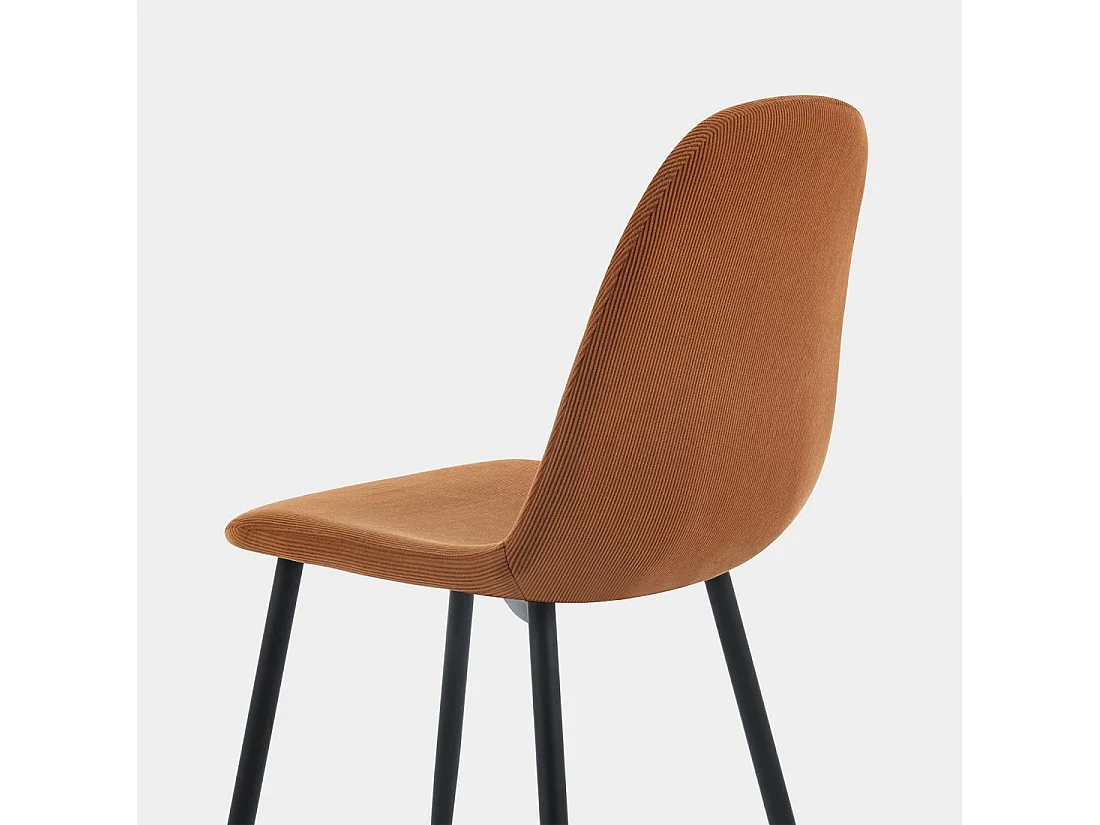 Silla de comedor de Micropana Terracota 84 x 44- Elia