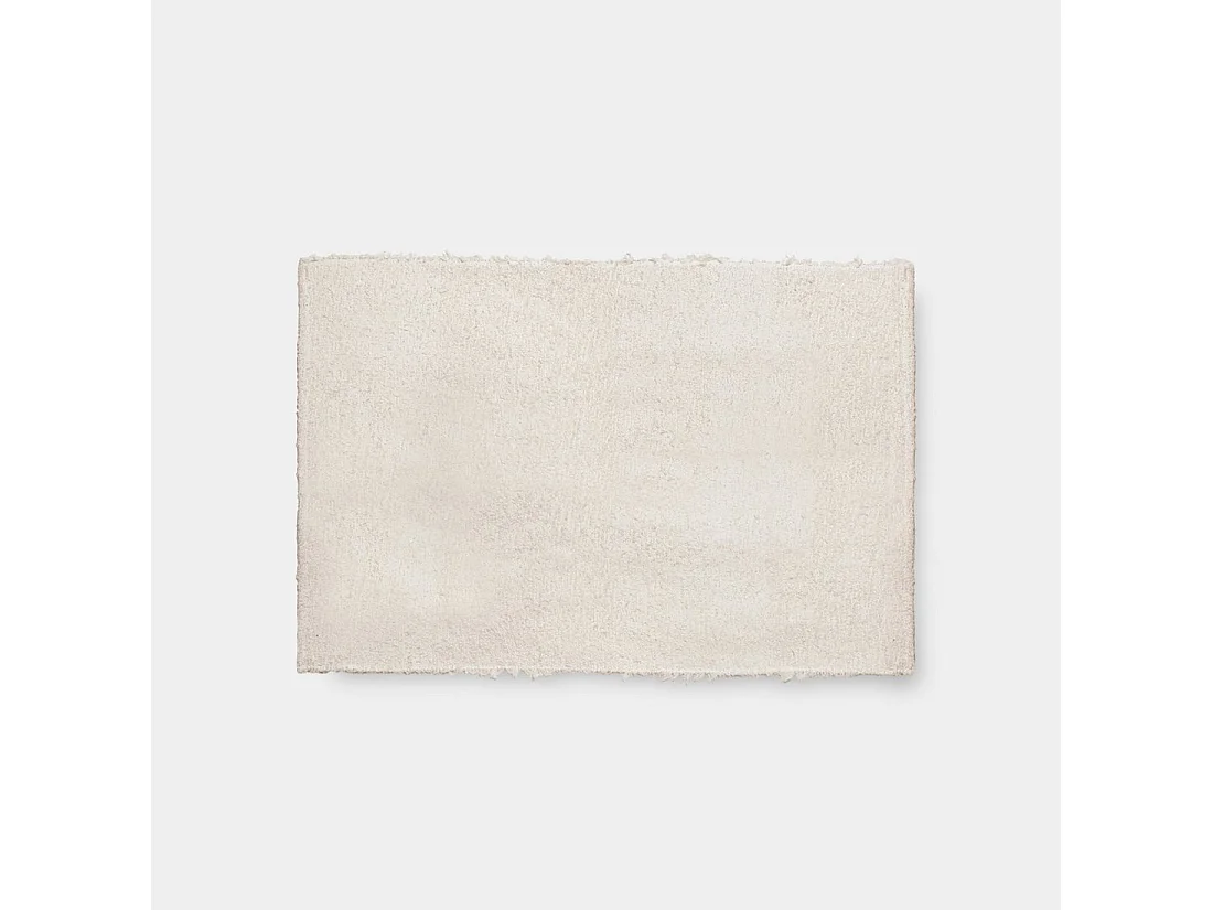 Tapis en tissu beige 120x- cm-Koto