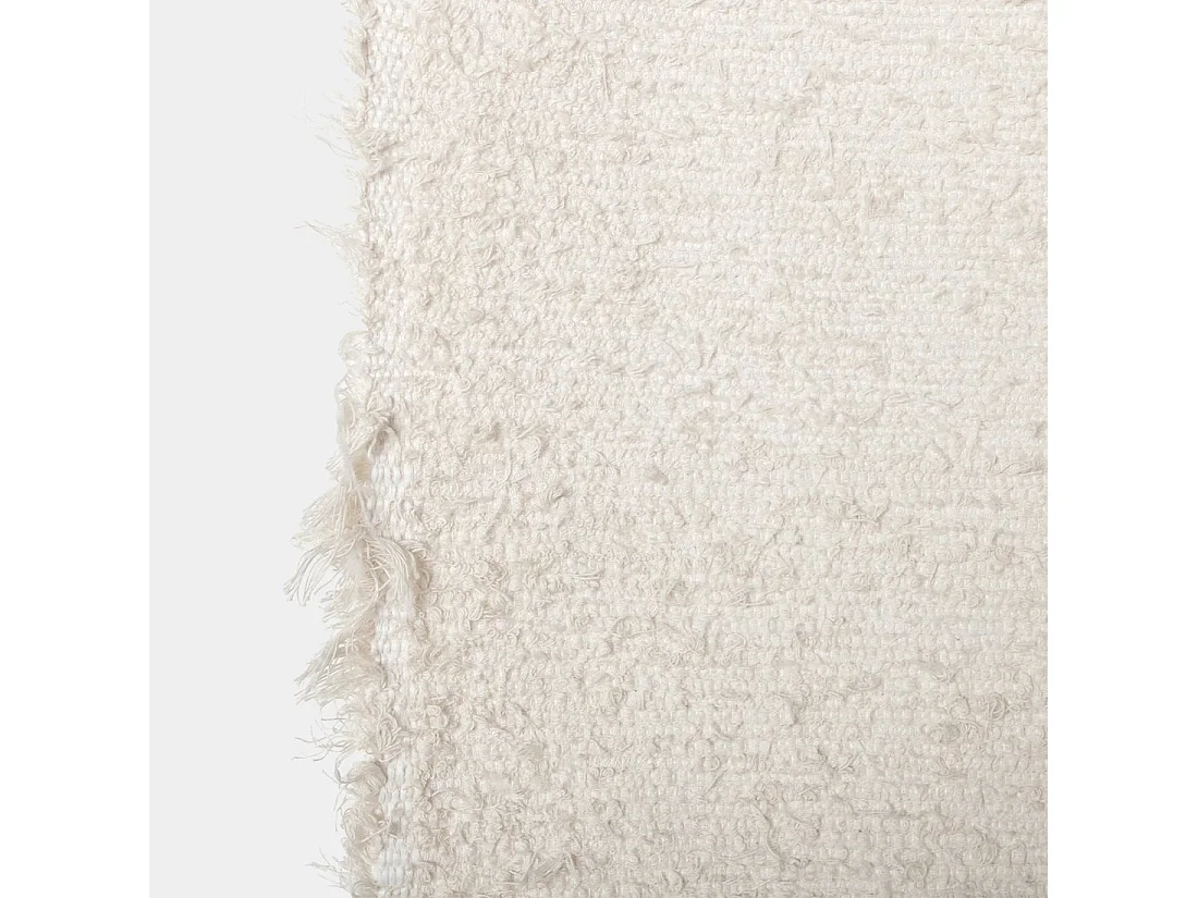 Tapis en tissu beige 120x- cm-Koto